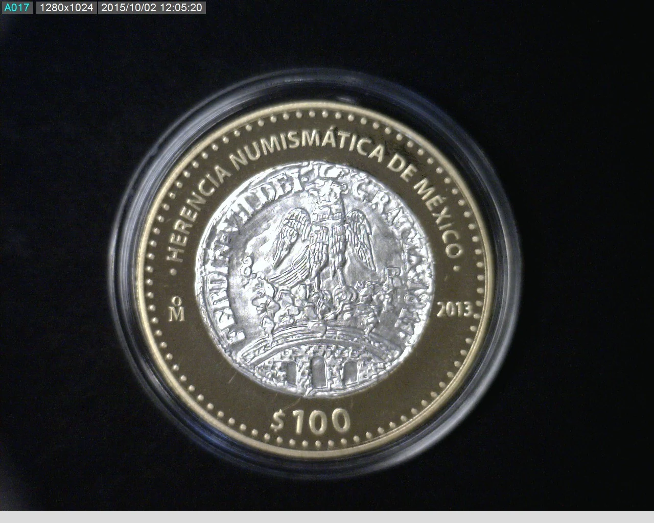 100 Pesos Herencia Numismatica III, Junta de Zitacuaro 8 Reales 2013 - reverso