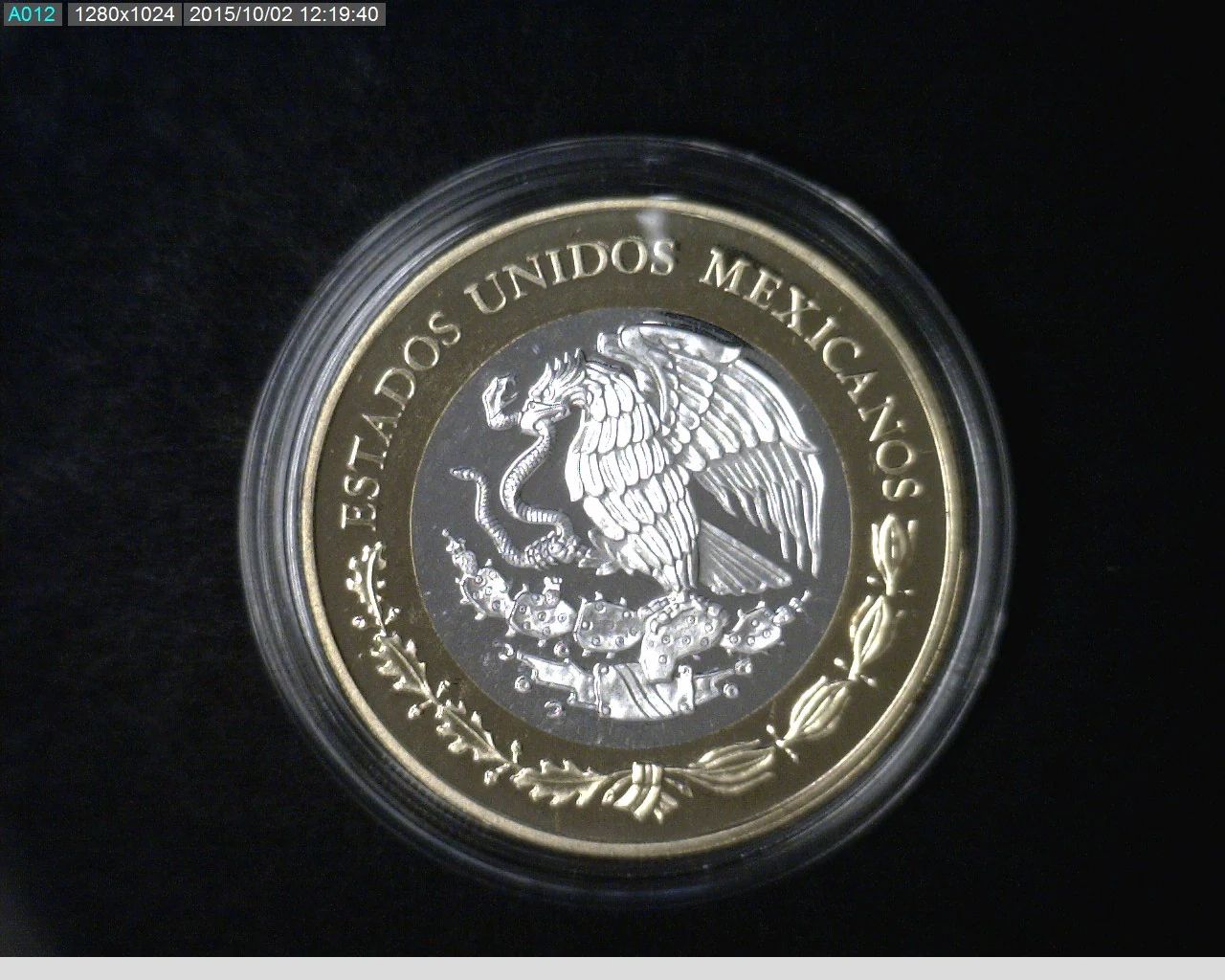 100 Pesos Herencia Numismatica IV, Cuarto Republicano de Cobre 2014 - anverso