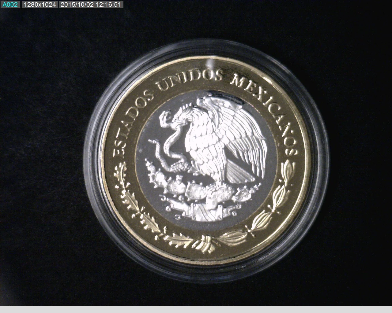 100 Pesos Herencia Numismatica IV, Muera Huerta 2014 - anverso