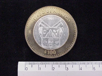 100 Pesos Hidalgo (Escudo) 2003