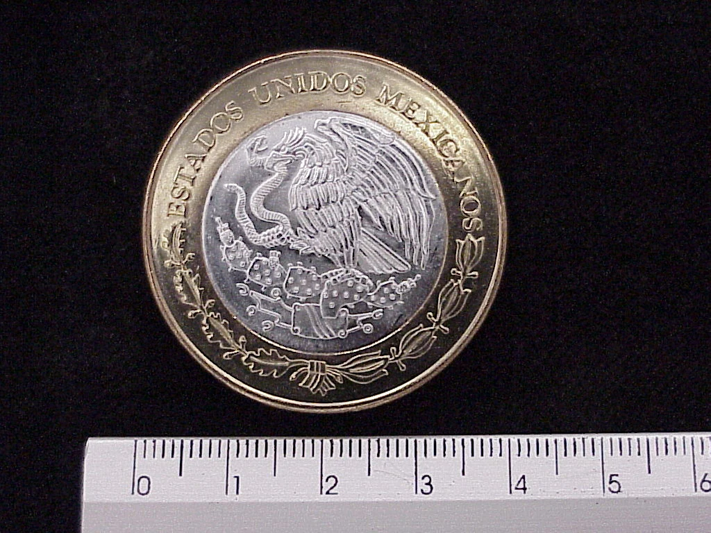 100 Pesos Unión de los Estados Michoacán segunda etapa cultural 2006 · Inventario Banxico 21582 (anverso)