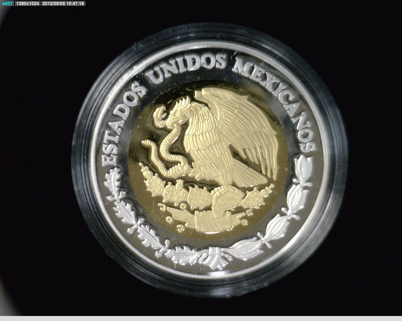 100 Pesos Unión de los Estados Morelos segunda etapa cultural 2006 · Inventario Banxico 22211 (anverso)