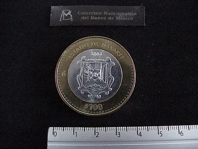 100 Pesos Nayarit (Escudo) 2003