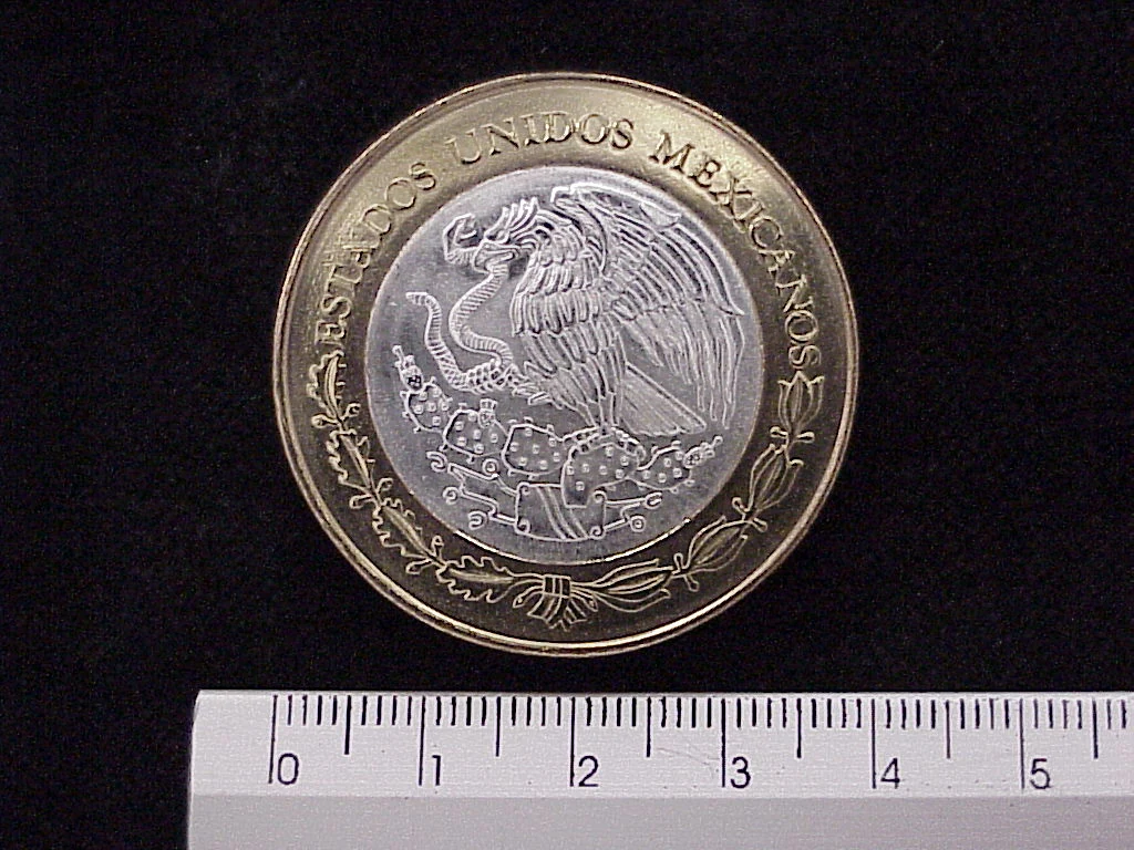 100 Pesos Unión de los Estados Nuevo León segunda etapa cultural 2007 · Inventario Banxico 21560 (anverso)