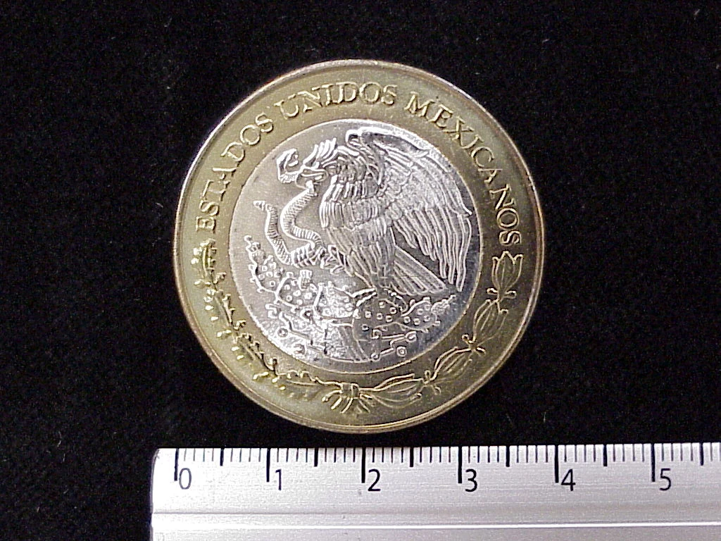 100 Pesos Puebla Escudo 2003 · Inventario Banxico 21270 (anverso)