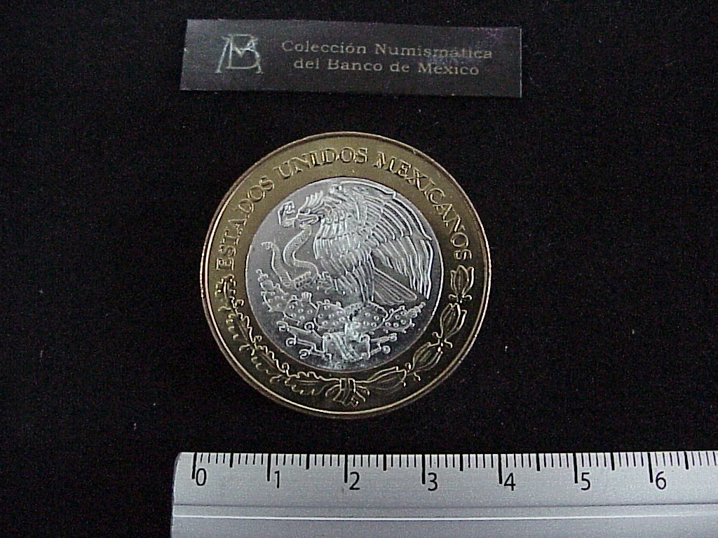 100 Pesos Quintana Roo Escudo 2003 · Inventario Banxico 21218 (anverso)