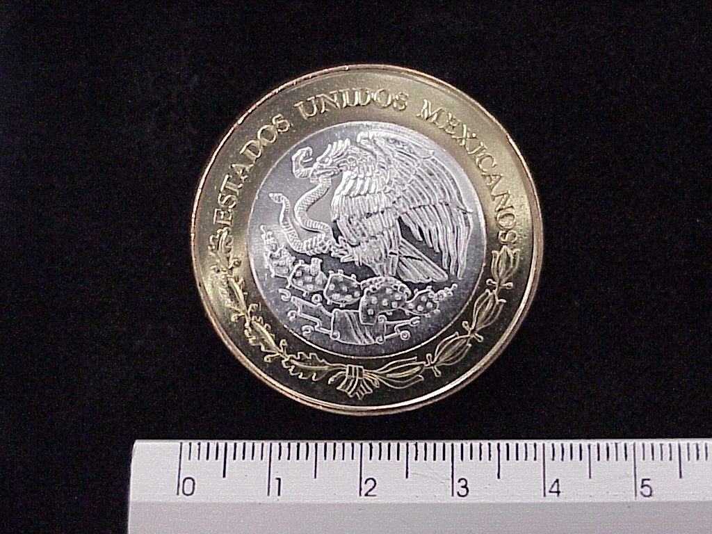100 Pesos Unión de los Estados San Luis Potosí segunda etapa cultural 2007 · Inventario Banxico 21538 (anverso)