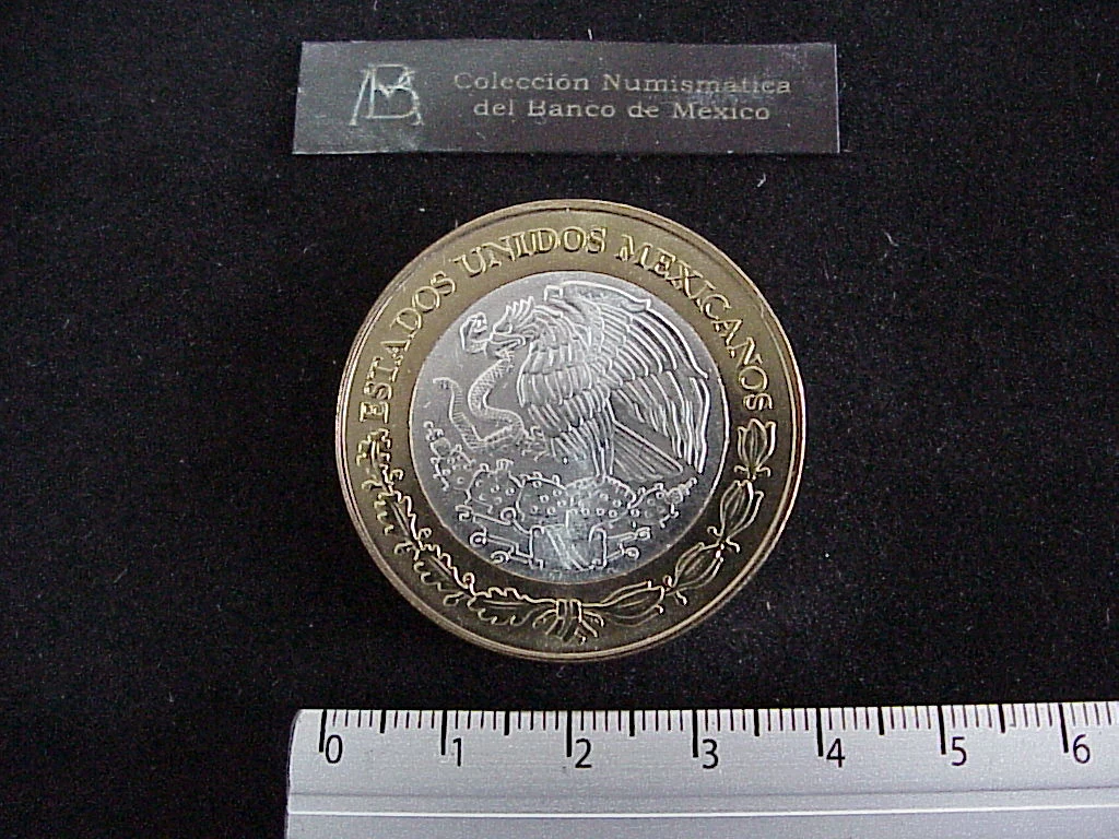 100 Pesos Sonora Escudo 2003 · Inventario Banxico 21236 (anverso)