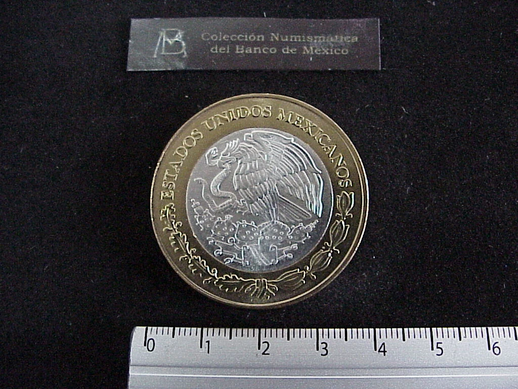 100 Pesos Sonora Escudo 2003 · Inventario Banxico 21238 (anverso)