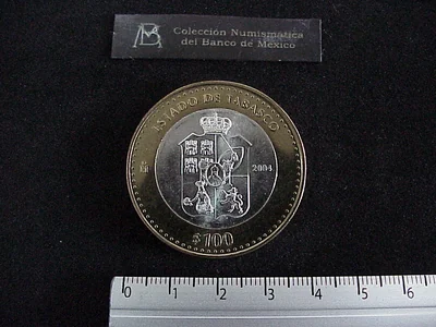 100 Pesos Tabasco (Escudo) 2003