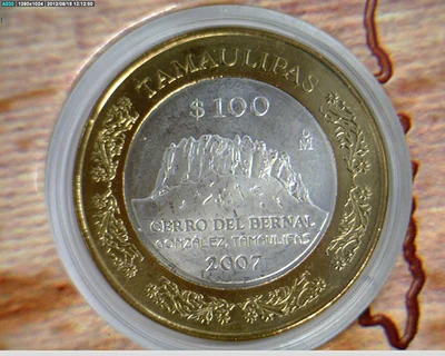 100 Pesos Tamaulipas (Cultural) 2007