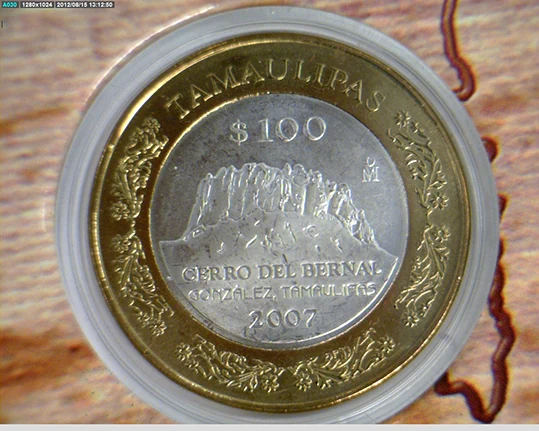 100 Pesos Tamaulipas (Cultural) 2007 · Reverso