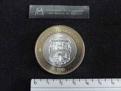 100 Pesos Tamaulipas (Escudo) 2003