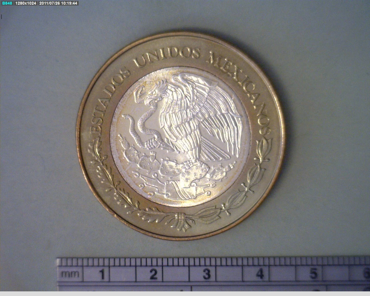 100 Pesos Unión de los Estados Veracruz segunda etapa cultural 2007 · Inventario Banxico 16782 (anverso)
