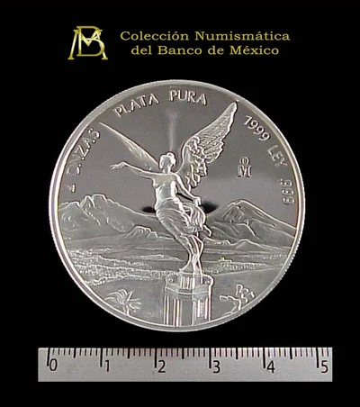 2 Onzas Libertad Plata 1999