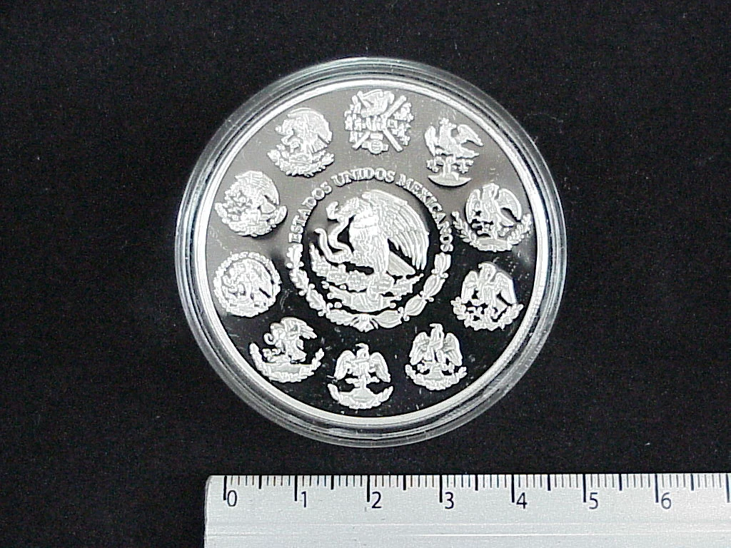 2 Onzas Libertad Plata 2004 · Anverso