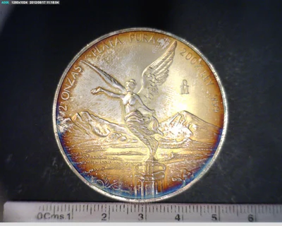 2 Onzas Libertad Plata 2007