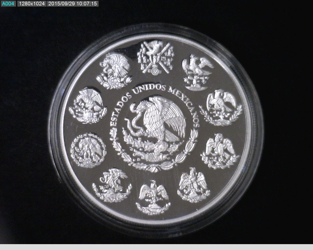 2 oz Libertad Plata 2013 · Inventario Banxico 23301 (anverso)