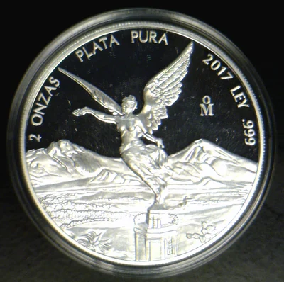 2 Onza Libertad Plata 2017 Proof