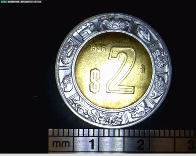 2 Pesos Bimetálica 1996