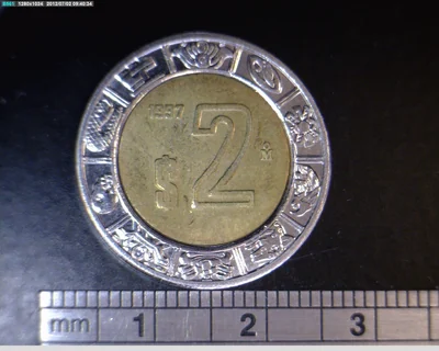 2 Pesos Bimetálica 1997