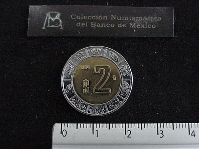 2 Pesos Bimetálica 2004