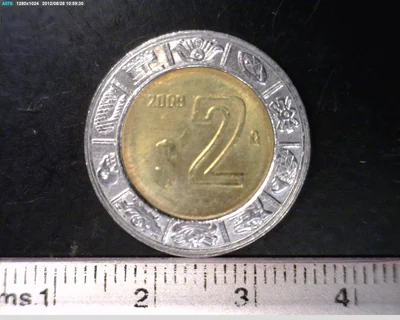 2 Pesos Bimetálica 2009