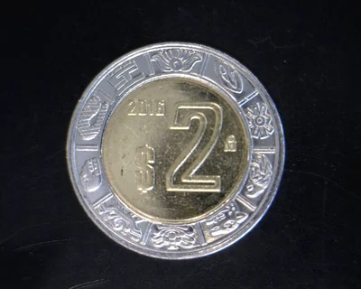 2 Pesos Bimetálica 2016