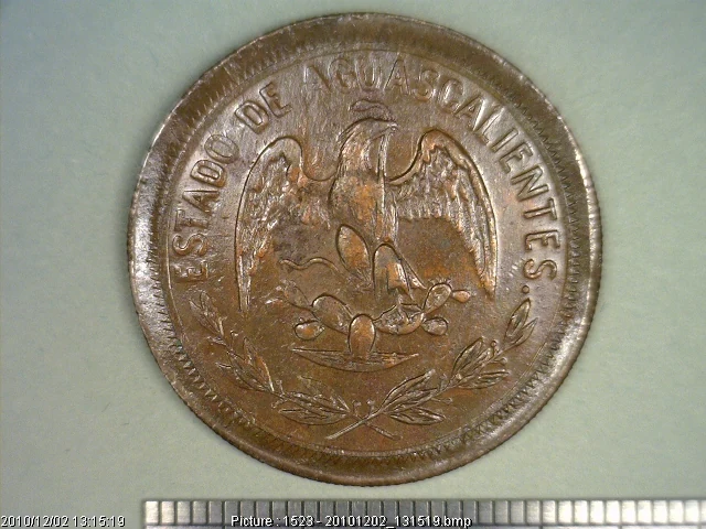 20 Centavos 1915 · Anverso