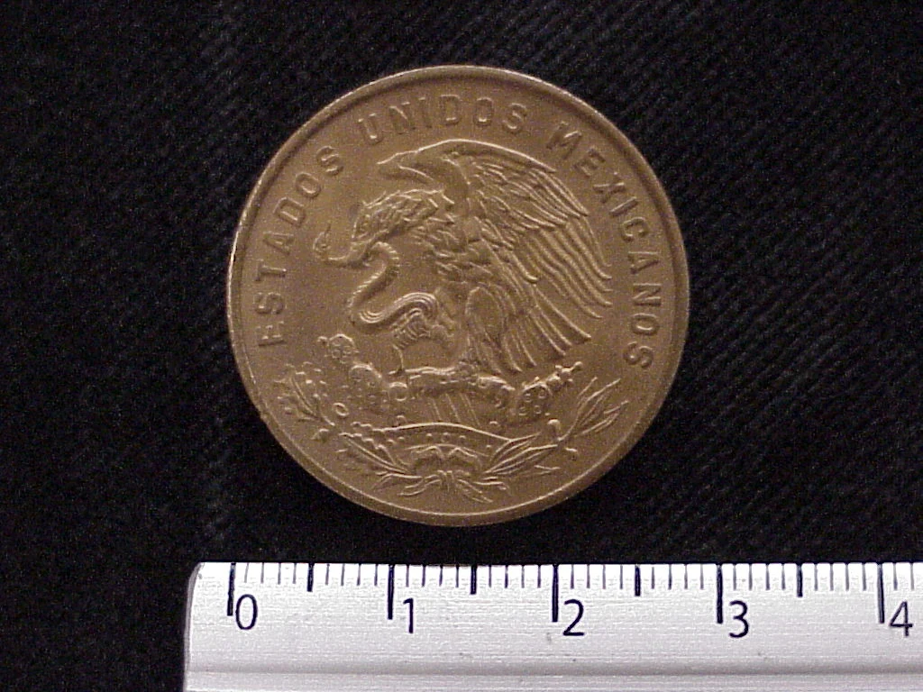 20 Centavos Cobre 1967 (anverso)