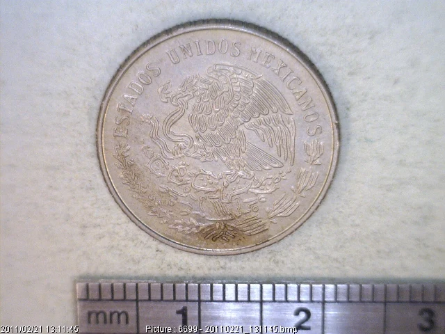 20 Cuproníquel 1972 . Inventario Banxico 15149 (anverso)