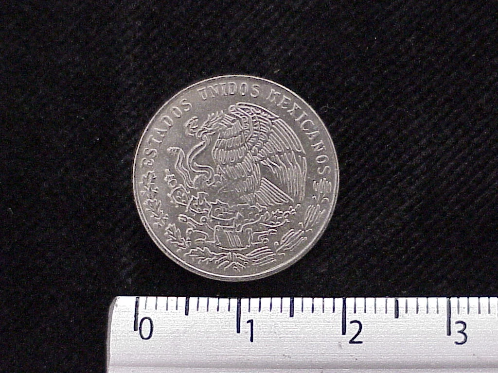 20 Cuproníquel 1979 . Inventario Banxico 12158 (anverso)