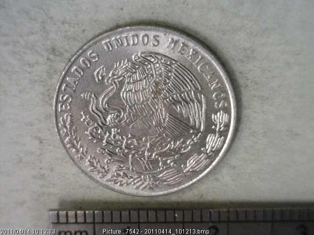 20 Cuproníquel 1981 . Inventario Banxico 15841 (anverso)