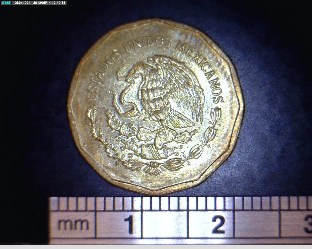 20 Bronce Aluminio 1994 . Inventario Banxico 18618 (anverso)
