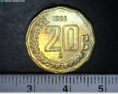 20 Centavos Bronce Aluminio 1995