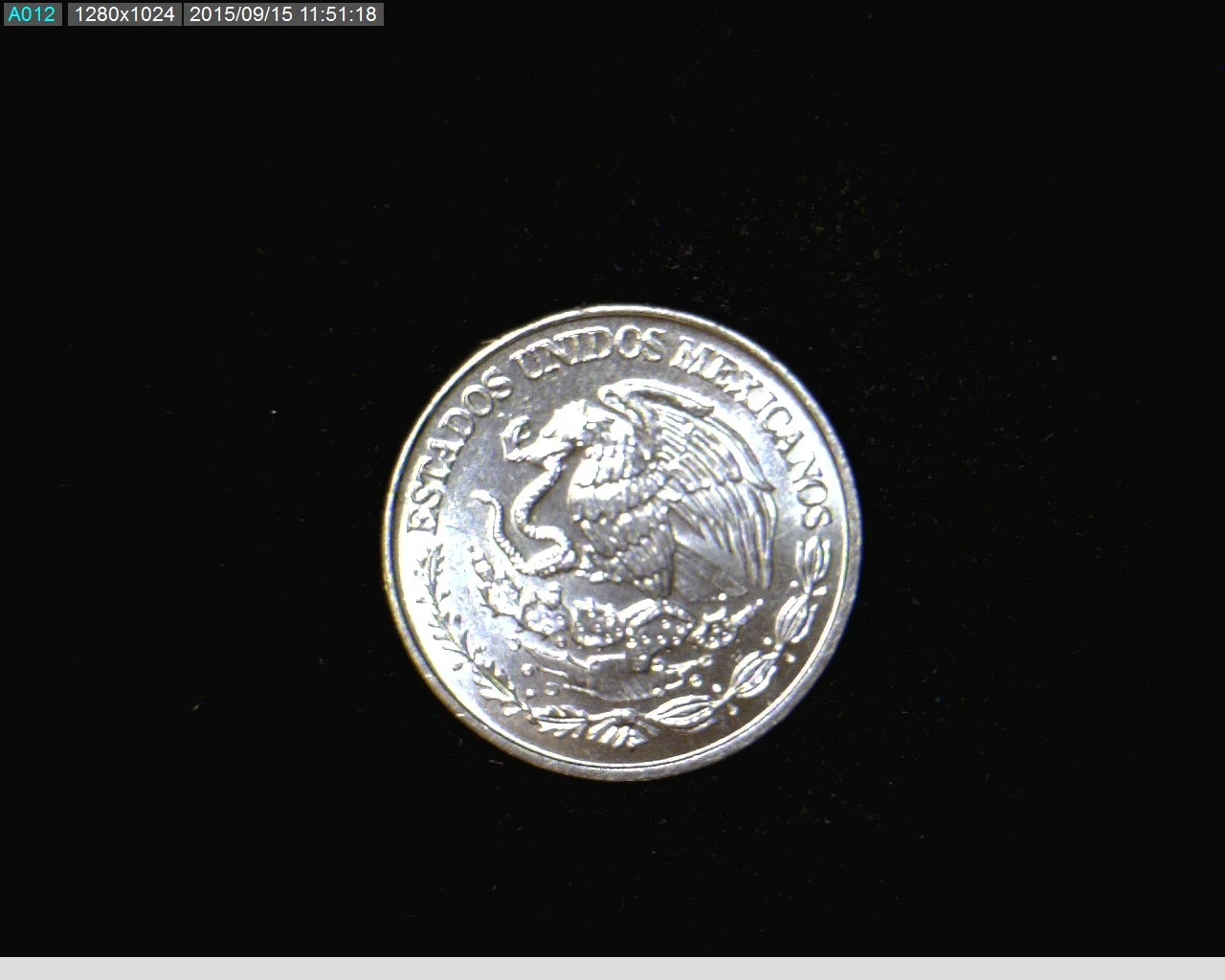 20 Centavos Acero inoxidable 2012 · Anverso