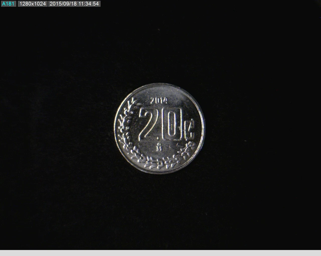 20 Centavos Acero inoxidable 2014 · Reverso