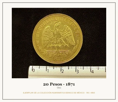 20 Pesos 1871