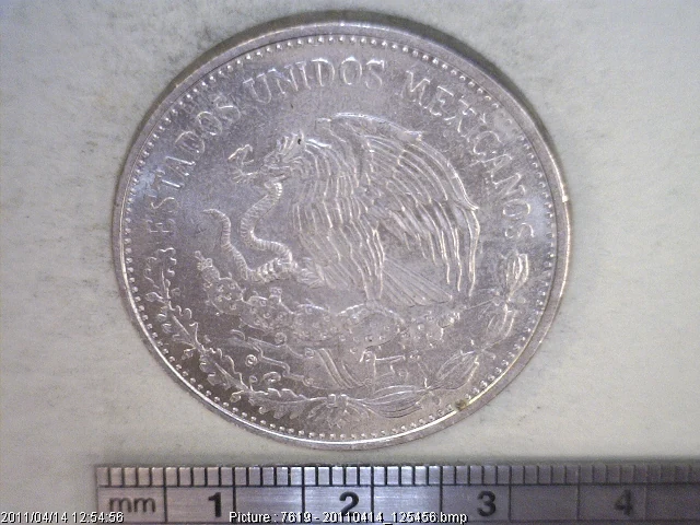 20 Pesos Cuproníquel 1982 (anverso)