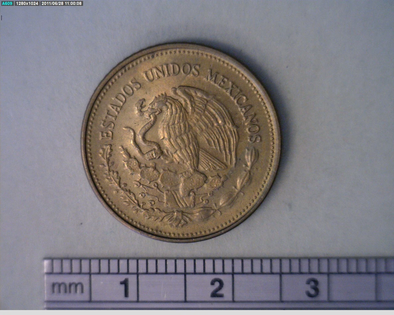 20 Pesos Cuauhtémoc Bronce Aluminio 1988 (anverso)