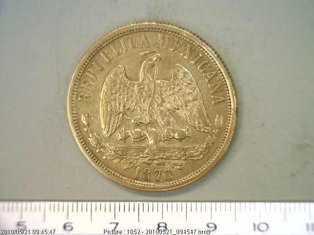 20 Pesos Decimal 1873
