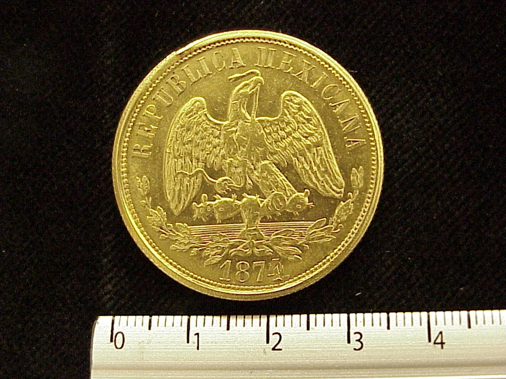 20 Pesos Decimal 1874