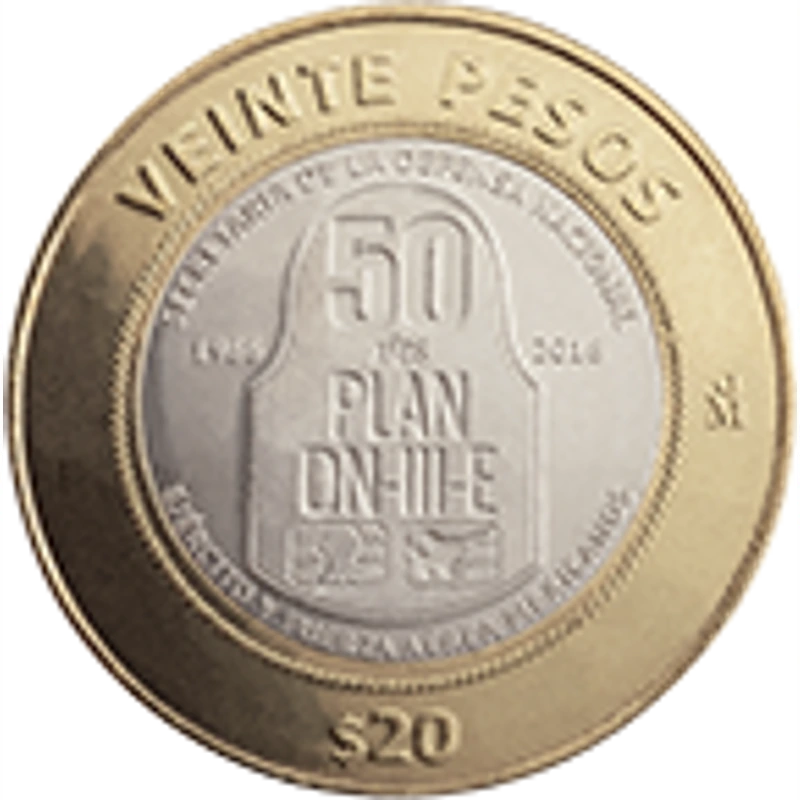 Conmemorativa del Quincuagésimo Aniversario de la aplicación del Plan DN-III-E
