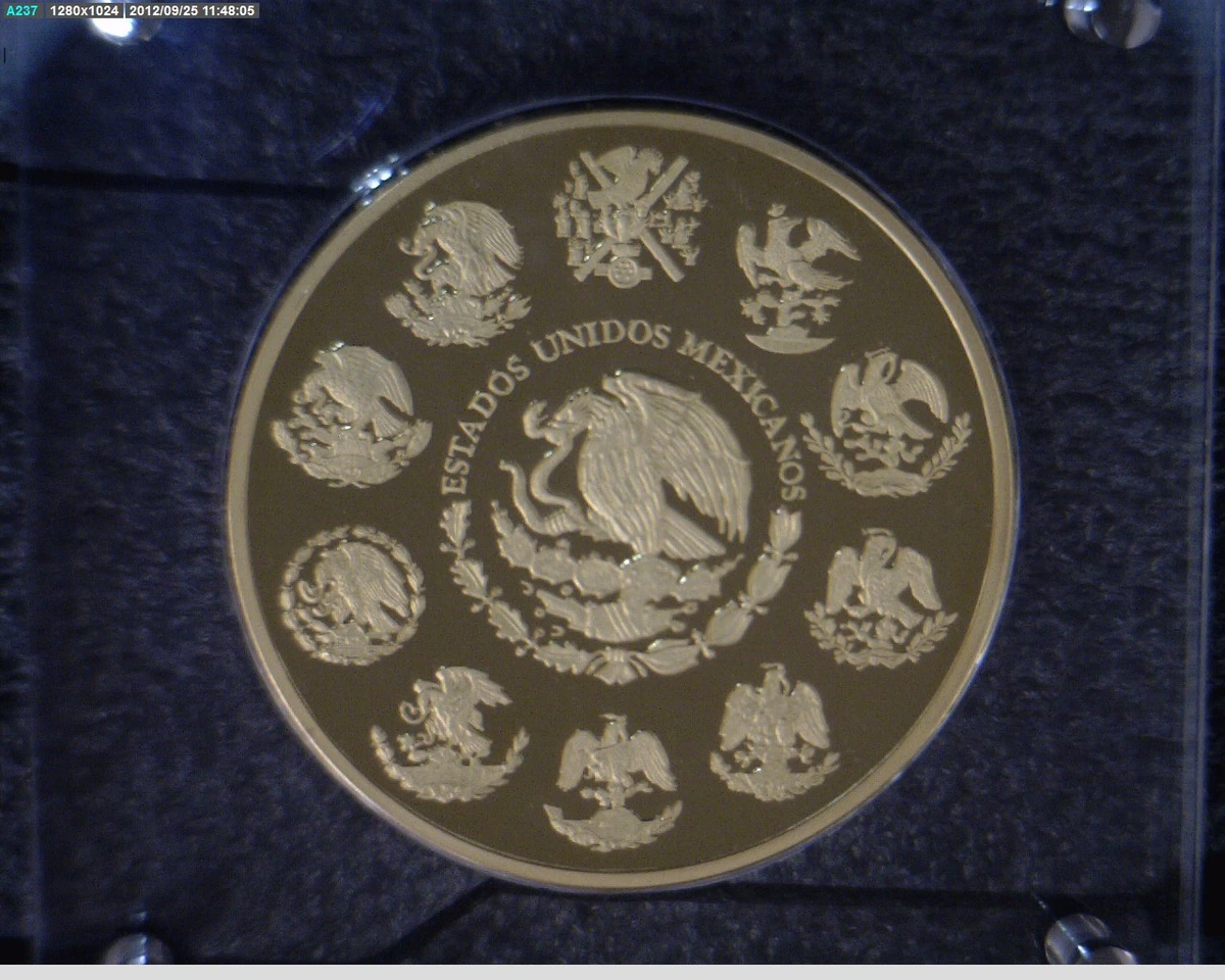 200-pesos-bicentenario-independencia-mexico-1-kilo-oro-proof-leyenda-canto - anverso (Banxico)