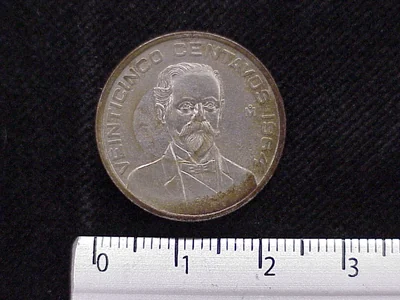 25 Centavos Cuproníquel 1964