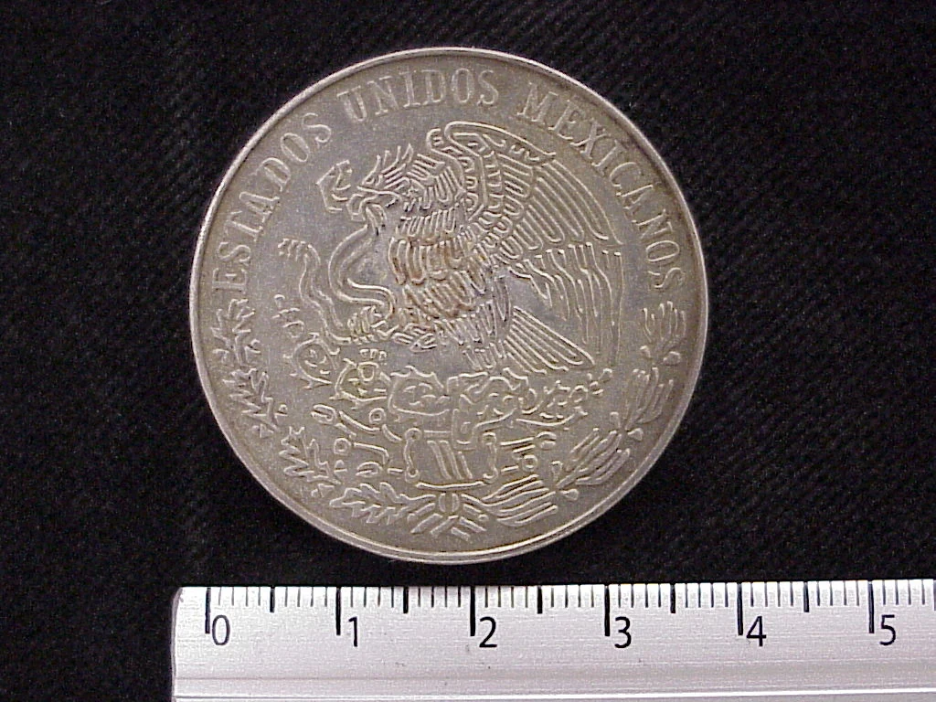 25 Pesos Plata 1972 (anverso)