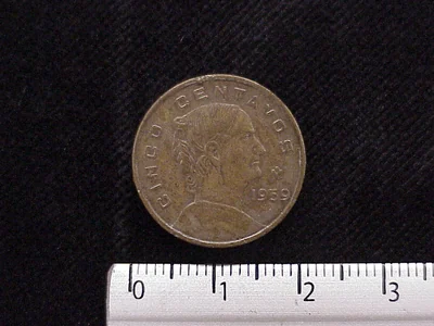5 Centavos Cobre 1959