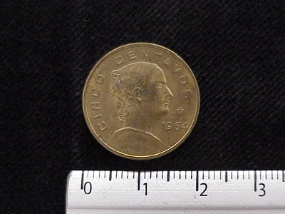 5 Centavos Cobre 1964