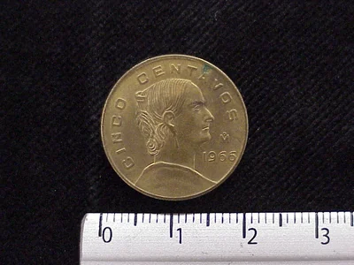 5 Centavos Cobre 1966