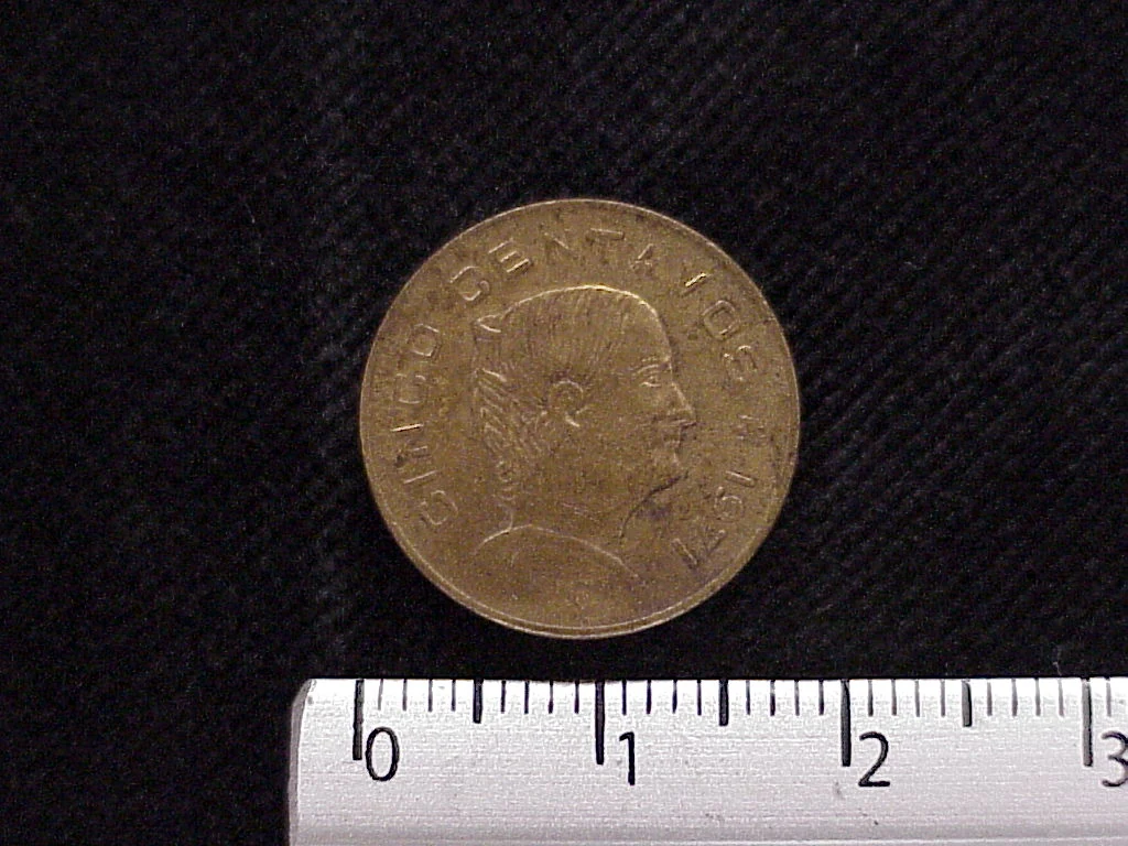 5 Centavos Cobre 1971 (reverso)